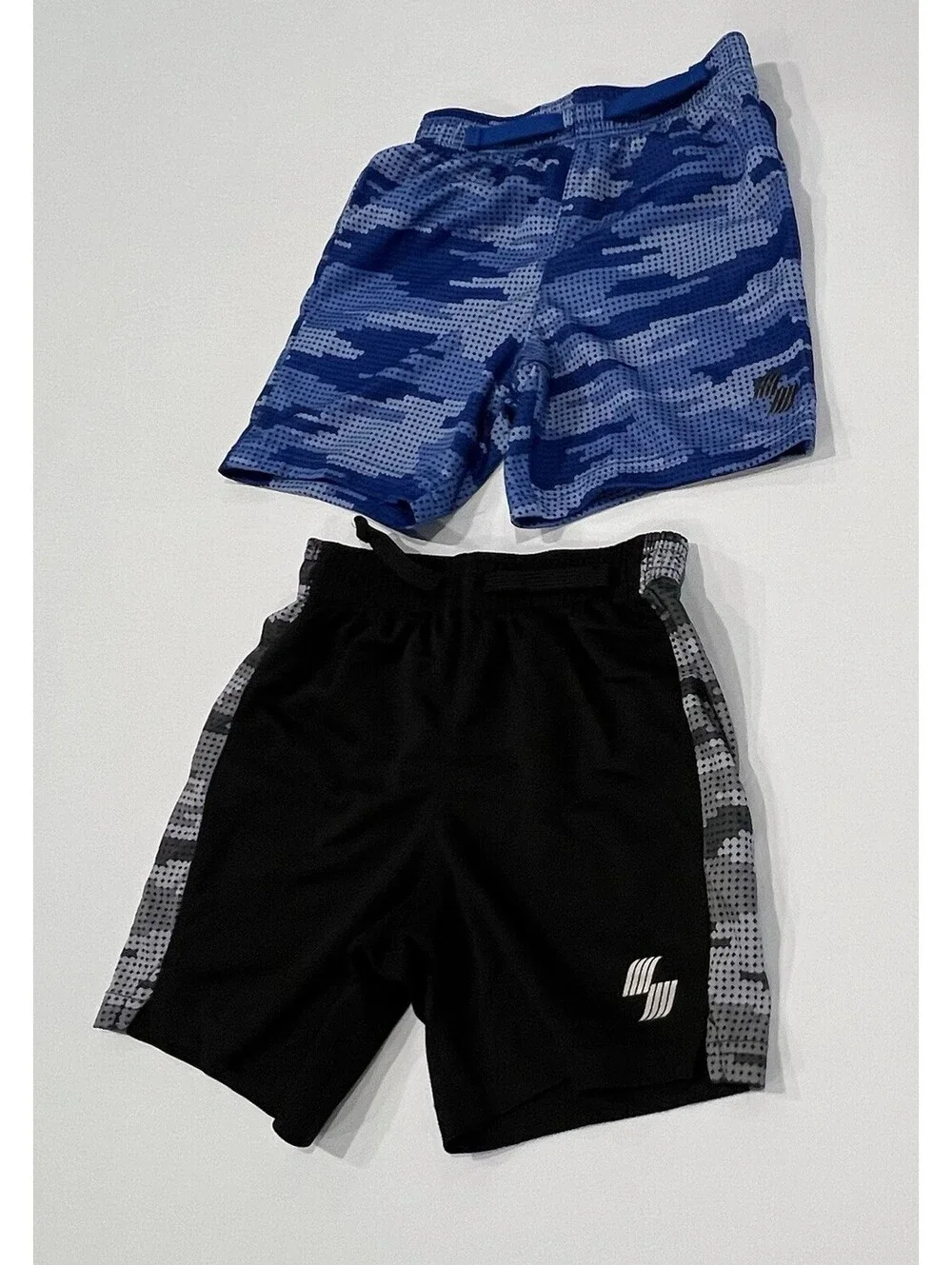 The Children's Place Sport Toddler Boys Shorts Lot of 2 Size 3T Blue Black